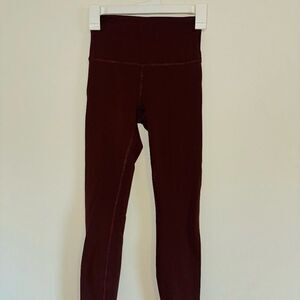 Lululemon Wunder Train High Rise Leggings SIZE 4